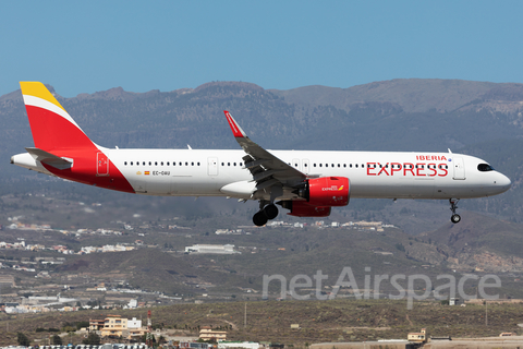 Iberia Express Airbus A321-271NX (EC-OAU) at  Tenerife Sur - Reina Sofia, Spain