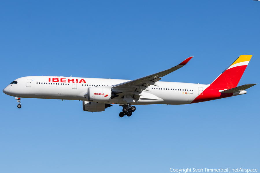 Iberia Airbus A350-941 (EC-OAV) | Photo 602642