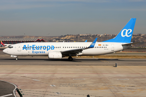 Air Europa Express Boeing 737-8GJ (EC-OBJ) at  Madrid - Barajas, Spain
