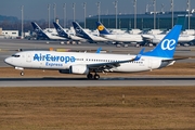 Air Europa Express Boeing 737-8GJ (EC-OBJ) at  Munich, Germany