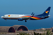 West Atlantic Sweden Boeing 737-83N(BCF) (EC-OBN) at  Gran Canaria, Spain
