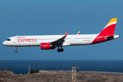 Iberia Express Airbus A321-271NX (EC-OCC) at  Gran Canaria, Spain