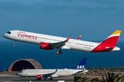Iberia Express Airbus A321-271NX (EC-OCH) at  Gran Canaria, Spain
