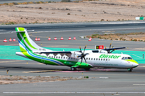Binter Canarias ATR 72-600 (EC-OCL) at  Gran Canaria, Spain