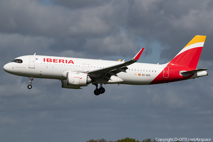 Iberia Airbus A320-251N (EC-OCS) | Photo 619407
