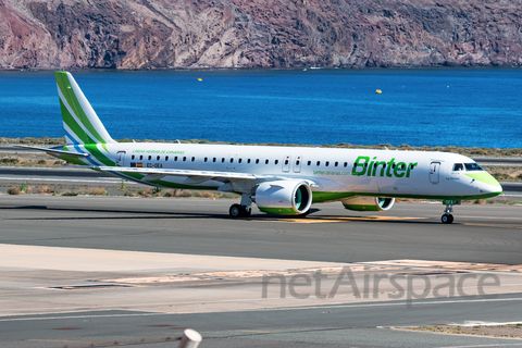 Binter Canarias Embraer ERJ-195E2 (ERJ-190-400STD) (EC-OEA) at  Gran Canaria, Spain