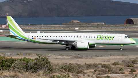Binter Canarias Embraer ERJ-195E2 (ERJ-190-400STD) (EC-OEC) at  Gran Canaria, Spain
