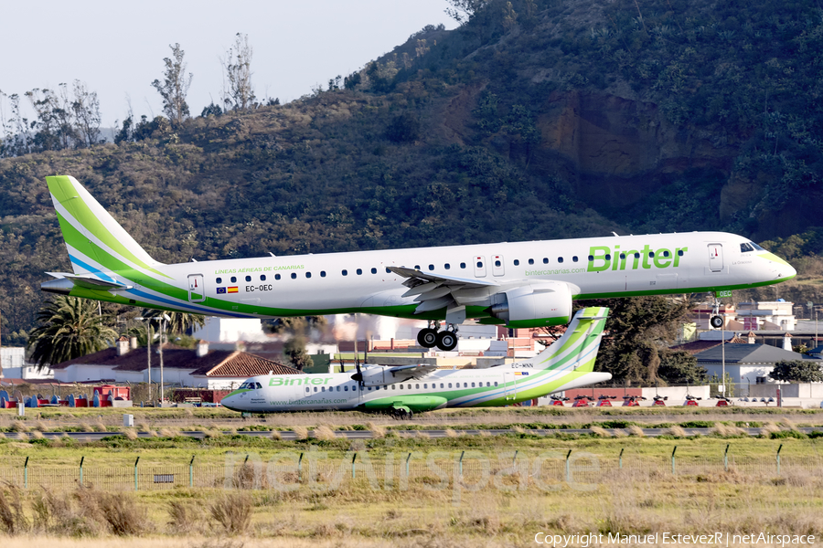 Binter Canarias Embraer ERJ-195E2 (ERJ-190-400STD) (EC-OEC) | Photo 609082