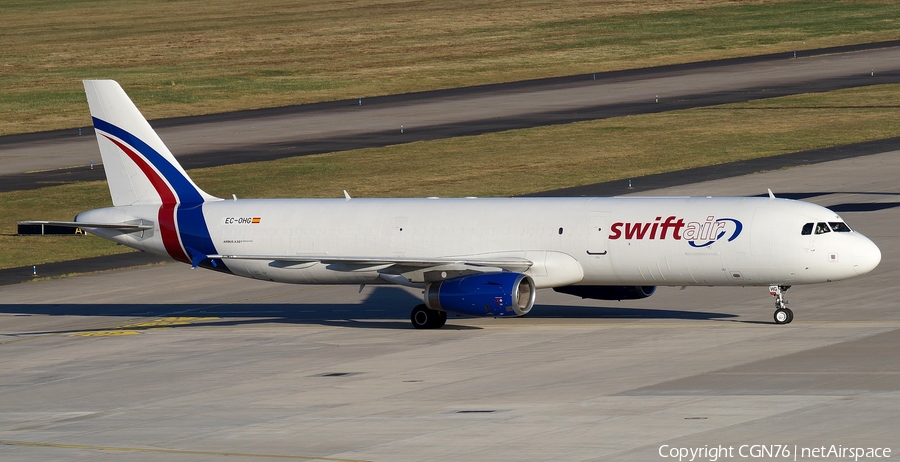 Swiftair Airbus A321-231(P2F) (EC-OHG) | Photo 674200