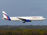 Swiftair Airbus A321-231(P2F) (EC-OHG) at  Cologne/Bonn, Germany
