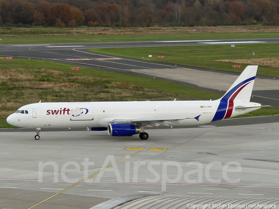 Swiftair Airbus A321-231(P2F) (EC-OHH) | Photo 653905