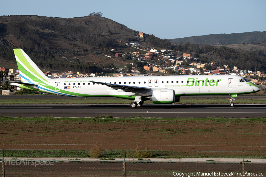 Binter Canarias Embraer ERJ-195E2 (ERJ-190-400STD) (EC-OJI) | Photo 652056