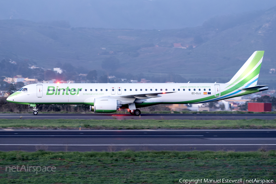 Binter Canarias Embraer ERJ-195E2 (ERJ-190-400STD) (EC-OJJ) | Photo 655858