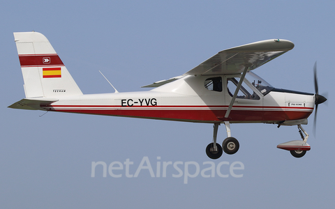 (Private) Tecnam P92 Echo (EC-YVG) at  Igualada/Odena, Spain