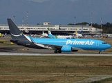 Amazon Prime Air (ASL Airlines Ireland) Boeing 737-86N(SF) (EI-AZA) at  Milan - Malpensa, Italy