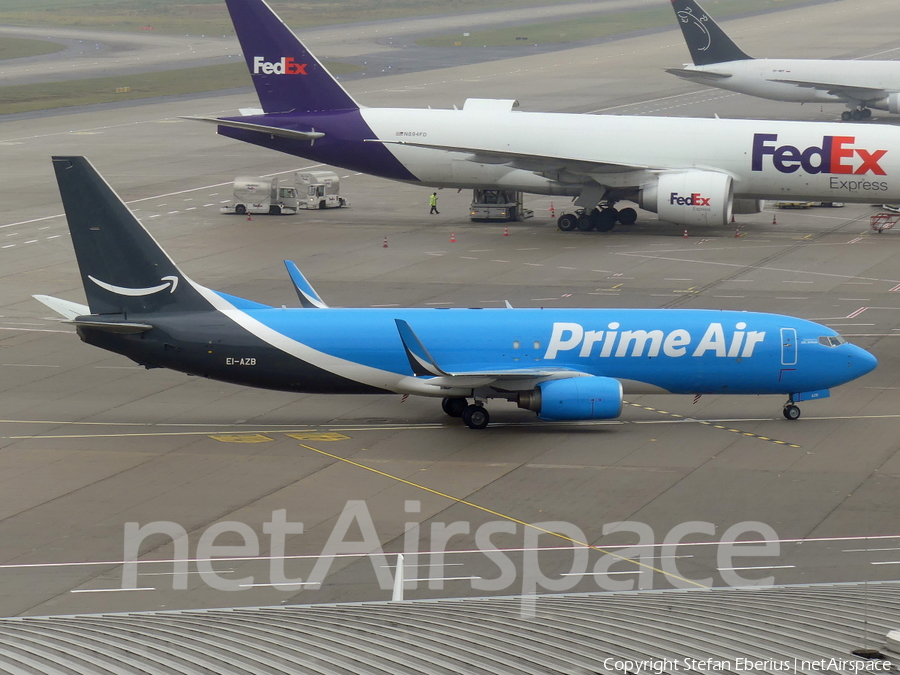 Amazon Prime Air (ASL Airlines Ireland) Boeing 737-8AS(SF) (EI-AZB) | Photo 480847