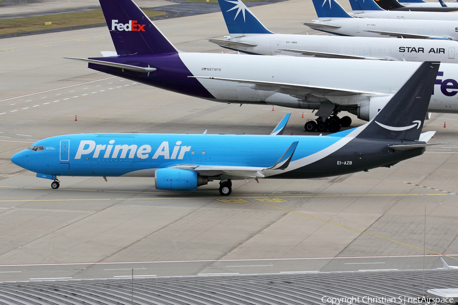 Amazon Prime Air (ASL Airlines Ireland) Boeing 737-8AS(SF) (EI-AZB) | Photo 483137