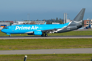 Amazon Prime Air (ASL Airlines Ireland) Boeing 737-8AS(SF) (EI-AZB) at  Leipzig/Halle - Schkeuditz, Germany