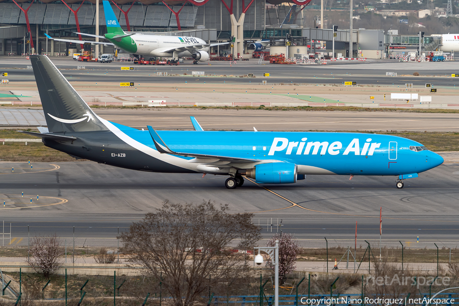 Amazon Prime Air (ASL Airlines Ireland) Boeing 737-8AS(SF) (EI-AZB) | Photo 497940