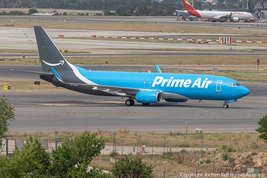 Amazon Prime Air (ASL Airlines Ireland) Boeing 737-8AS(SF) (EI-AZB) | Photo 509304