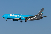 Amazon Prime Air (ASL Airlines Ireland) Boeing 737-86Q(SF) (EI-AZD) at  Leipzig/Halle - Schkeuditz, Germany