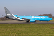 Amazon Prime Air (ASL Airlines Ireland) Boeing 737-86Q(SF) (EI-AZD) at  Liege - Bierset, Belgium