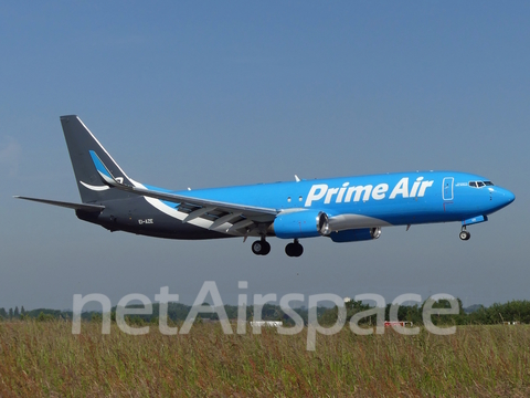 Amazon Prime Air (ASL Airlines Ireland) Boeing 737-86Q(SF) (EI-AZE) at  Liege - Bierset, Belgium