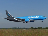 Amazon Prime Air (ASL Airlines Ireland) Boeing 737-86Q(SF) (EI-AZE) at  Liege - Bierset, Belgium