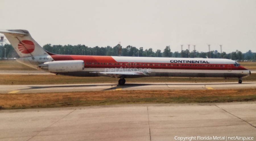Continental Airlines McDonnell Douglas MD-82 (EI-BTD) | Photo 577399