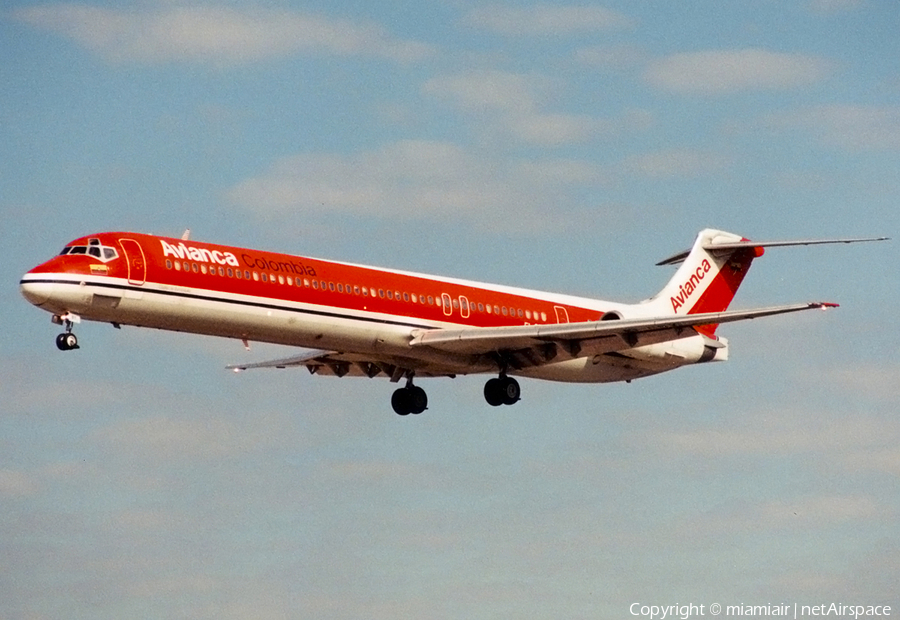 Avianca McDonnell Douglas MD-83 (EI-CBY) | Photo 91161