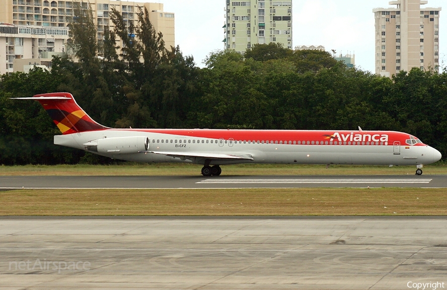 Avianca McDonnell Douglas MD-83 (EI-CFZ) | Photo 96976