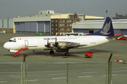 Hunting Cargo Airlines Lockheed L-188C(F) Electra (EI-CHX) at  Hamburg - Fuhlsbuettel (Helmut Schmidt), Germany