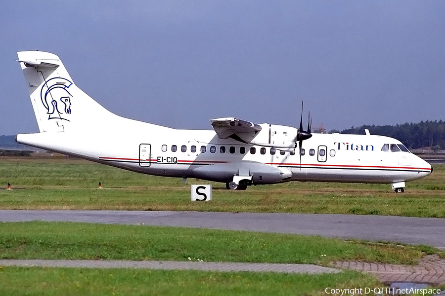 Titan Airways ATR 42-300 (EI-CIQ) | Photo 144355