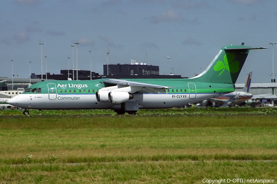 Aer Lingus Commuter BAe Systems BAe-146-300 (EI-CLY) | Photo 340376
