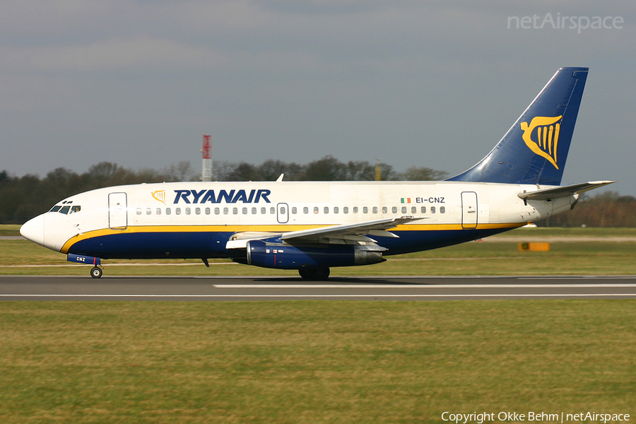 Ryanair Boeing 737-230(Adv) (EI-CNZ) | Photo 40346