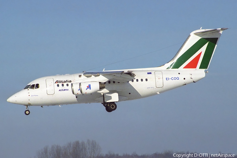 Alitalia Express (Azzurra Air) BAe Systems BAe-146-RJ70 (EI-COQ) | Photo 383266