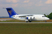 Transwede Airways BAe Systems BAe-146-RJ70 (EI-COQ) at  Frankfurt am Main, Germany