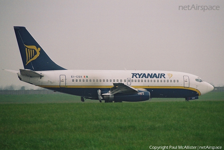 Ryanair Boeing 737-230(Adv) (EI-COX) | Photo 35991