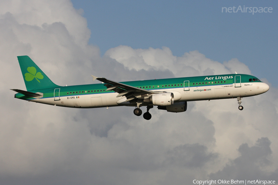 Aer Lingus Airbus A321-211 (EI-CPD) | Photo 39468