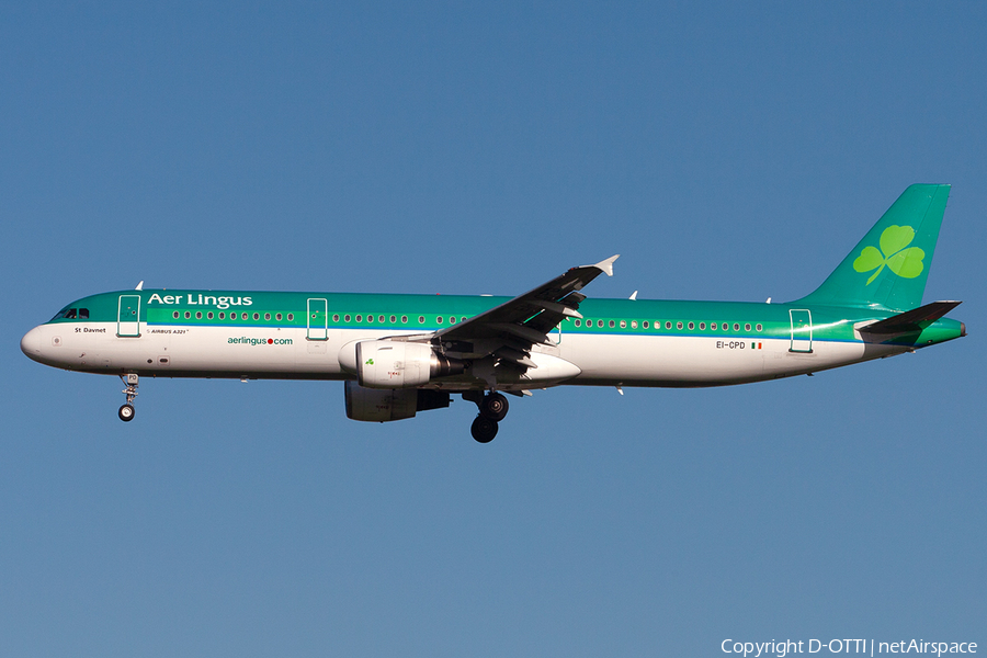 Aer Lingus Airbus A321-211 (EI-CPD) | Photo 375406
