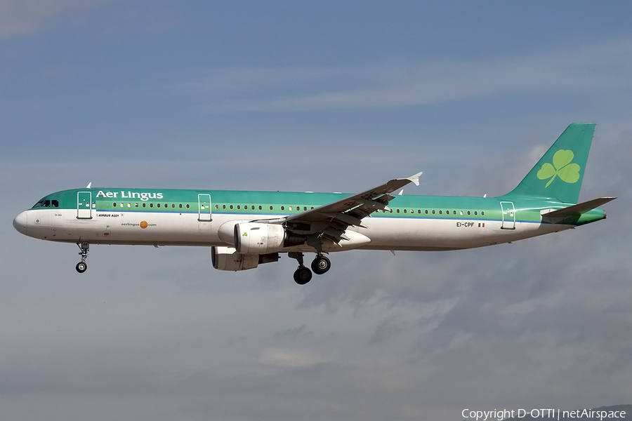 Aer Lingus Airbus A321-211 (EI-CPF) | Photo 164301