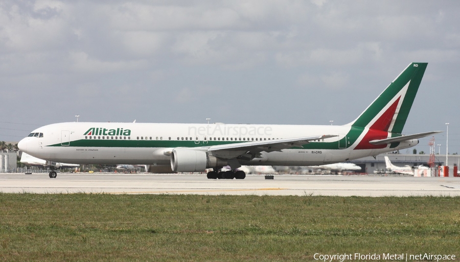 Alitalia Boeing 767-3Q8(ER) (EI-CRD) | Photo 297609