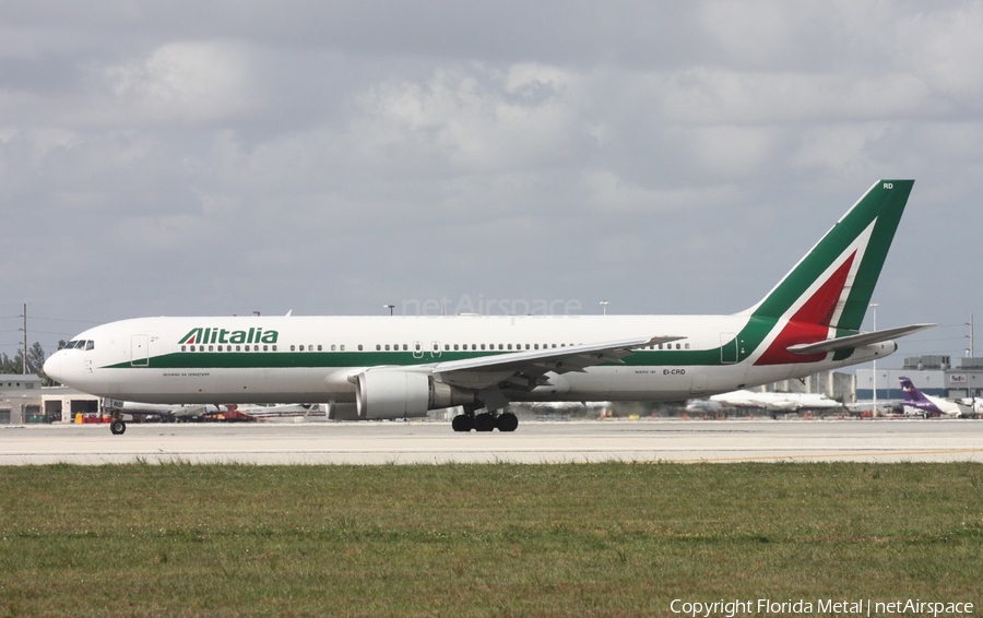 Alitalia Boeing 767-3Q8(ER) (EI-CRD) | Photo 577400