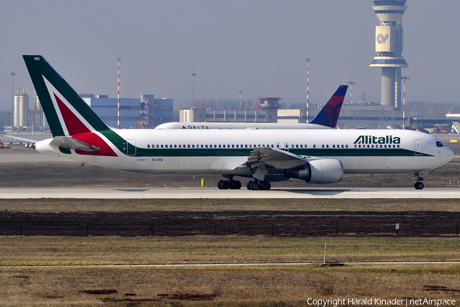 Alitalia Boeing 767-3Q8(ER) (EI-CRD) | Photo 308908