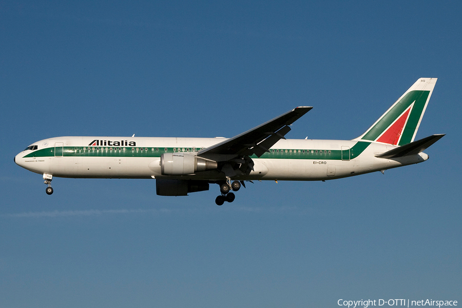 Alitalia Boeing 767-3Q8(ER) (EI-CRO) | Photo 264899