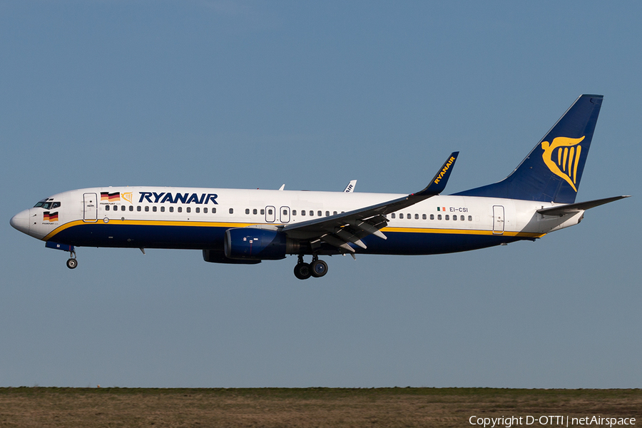 Ryanair Boeing 737-8AS (EI-CSI) | Photo 197651