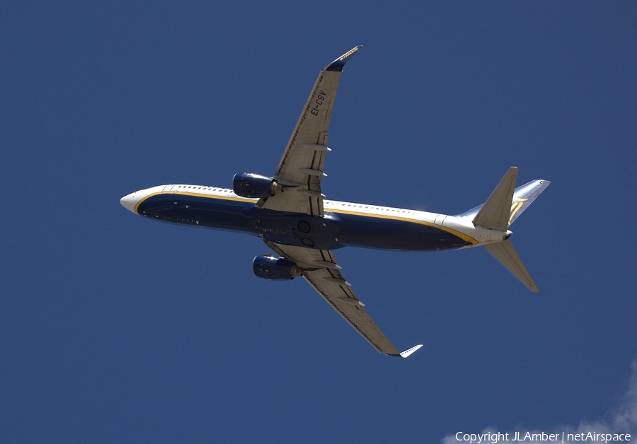Ryanair Boeing 737-8AS (EI-CSV) | Photo 2550