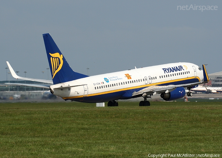 Ryanair Boeing 737-8AS (EI-CSW) | Photo 4225