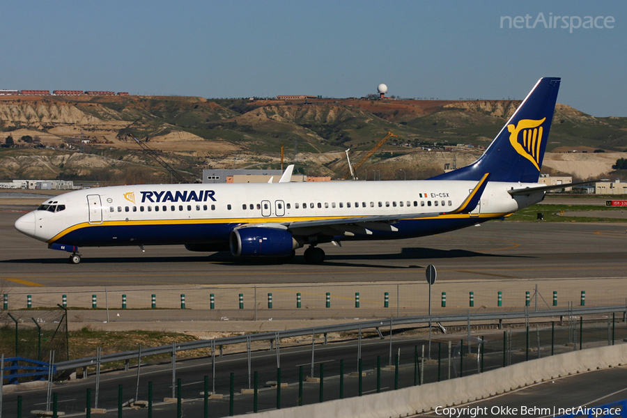Ryanair Boeing 737-8AS (EI-CSX) | Photo 44802