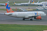 Wind Jet Airbus A320-232 (EI-CUM) at  Moscow - Domodedovo, Russia